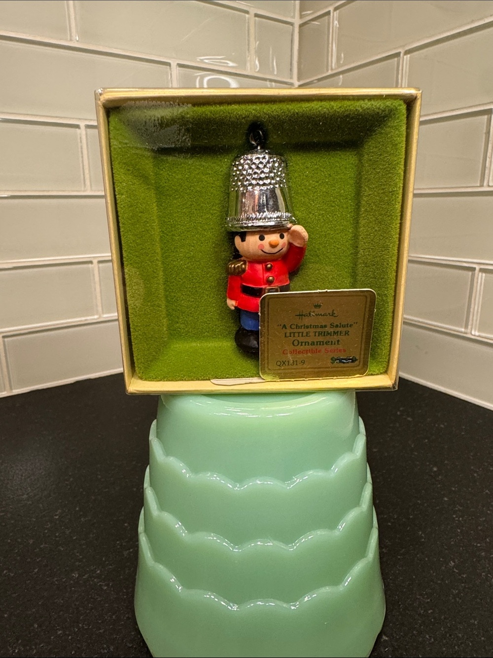 Hallmark Little Trimmer “A Christmas Salute” Ornament 1979